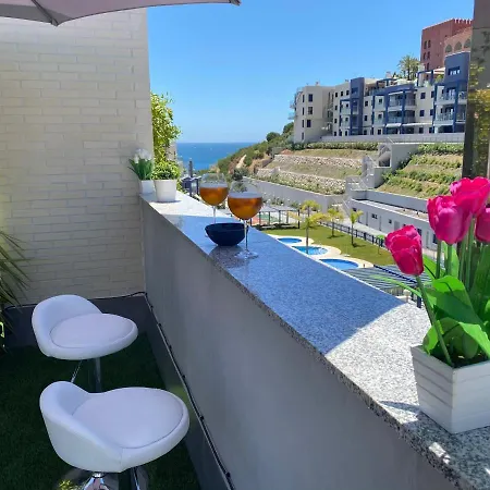 Atico 90m De Terraza, Jacuzzi Privado Y Cargador De Coche Electrico En Cabria, * Almunecar