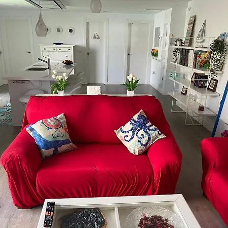 Atico 90m De Terraza, Jacuzzi Privado Y Cargador De Coche Electrico En Cabria, Apartment Almunecar
