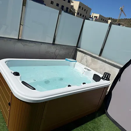 Atico 90m De Terraza, Jacuzzi Privado Y Cargador De Coche Electrico En Cabria, *